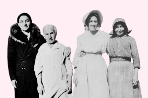 Historic Photos of Grace Rossi and Marta Eberharter