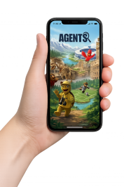 hand holding phone