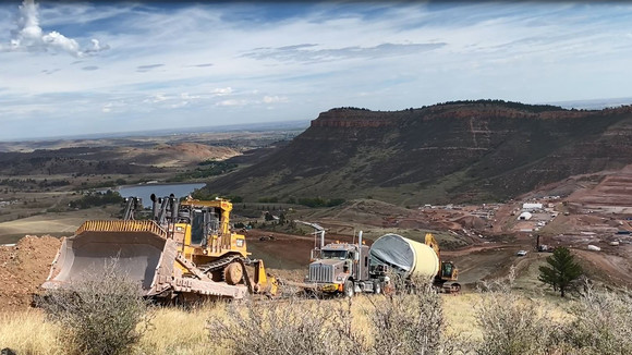 Wye delivery up to Bald Mountain