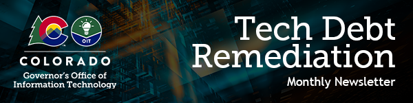 tech debt remediation monthly newsletter banner