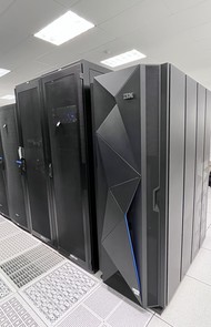 Servers and racks in a data center