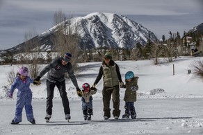 Family Ice Skating