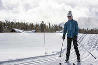 cross country skiing