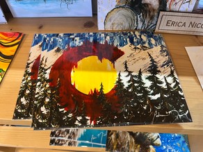 Colorado artwork by Erica Nicole