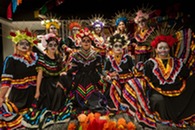 Dia de los Muertos dancers