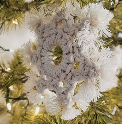 macrame snowflake