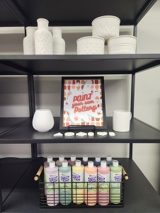 paint your own pottery