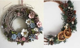 pinecone wreaths