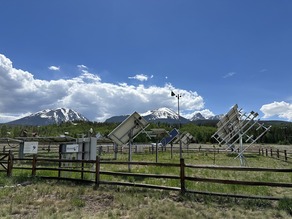 solar garden at North Pond Park