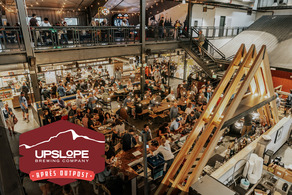 upslope apres outpost bar at bluebird market