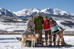 colorado dog sledding 