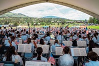 national repertory orchestra conert at rainbow park