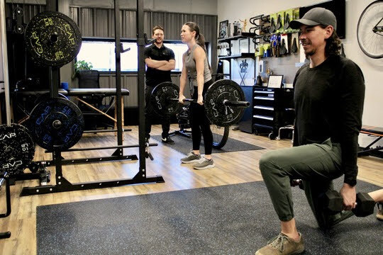 People working out at Summit Sports Lab