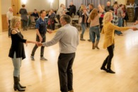 people dancing at a country western dance