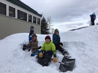 boys playing in school