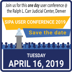 User Conference April 16, 2019 reminder
