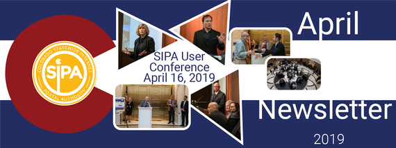 April 2019 Newsletter Header highlighting the User Conference