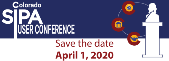 save the date, User Conference 2020 is April 1st!