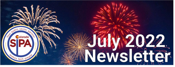 July 2022 Newsletter Header Fireworks