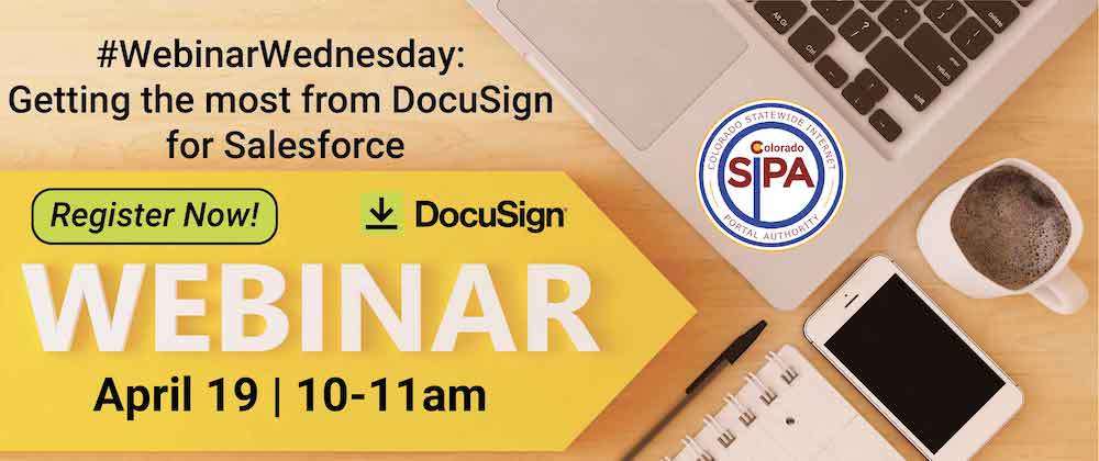 Webinar Wednesday April 2023 DocuSign