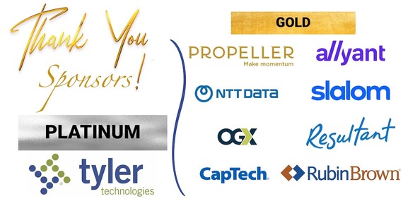 Thank you 2024 User Conference Platinum and Gold Sponsors