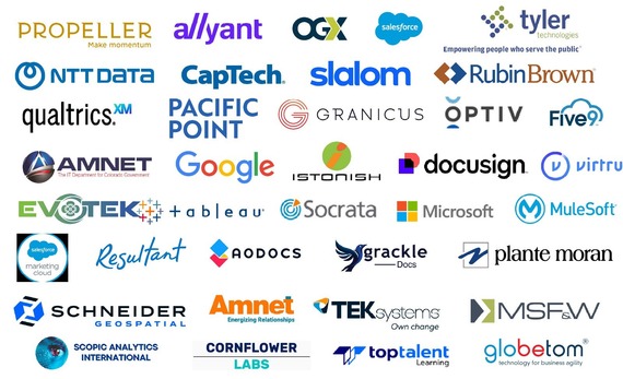 SIPA suppliers as of May 13, 2025 listed by logo 