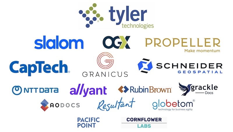 SIPA 2025 User Conference Platinum, Gold, Silver, and Bronze Sponsors listed by their logos