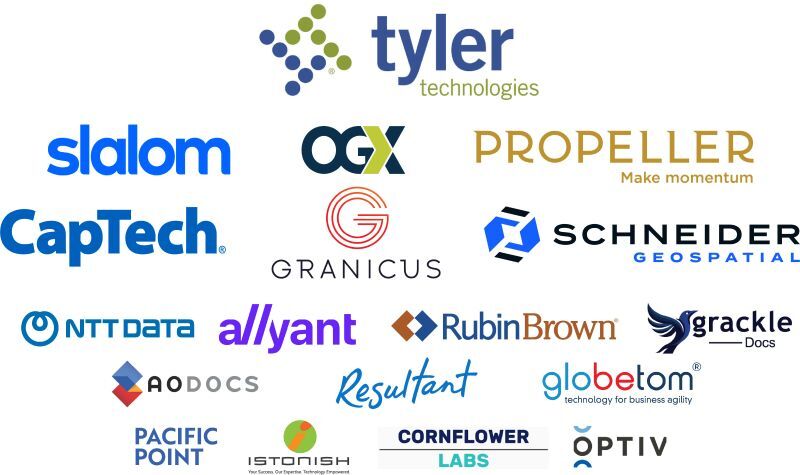 2025 SIPA User Conference Platinum, Gold, SIlver, and Bronze supplier sponsors by logo