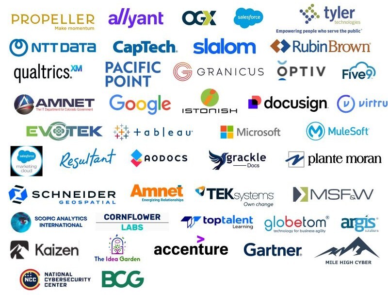 SIPA Suppliers as of December 2025 listed by their logos 
