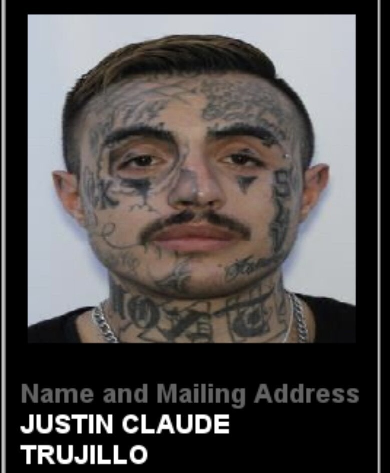 Mug Shot of Justin Claude Trujillo 