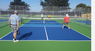 Pickleball court