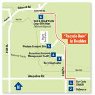 Recycle Row map