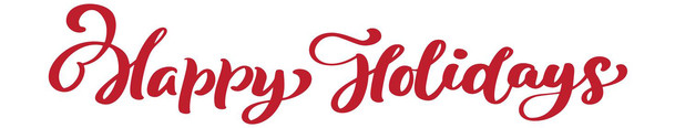 Happy Holidays banner