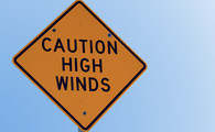Caution high winds