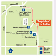 Recycle Row map