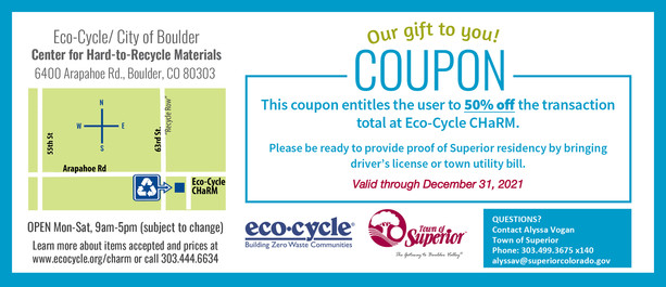 Eco-Cycle coupon