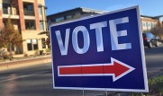 Vote sign