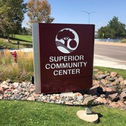 superior community center sign