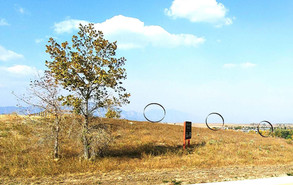 oernman roche trailhead art pieces