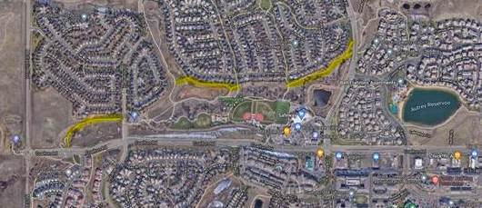 trails closed - yellow