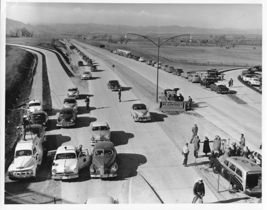 Turnpike Ribbon cutting