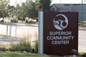 Superior Community Center Sign