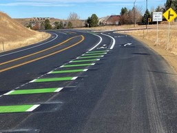Green Line bike crossing project
