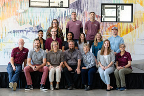 PROS team members posing at the Superior Community Center