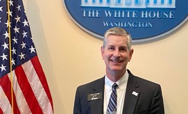 Clint at the White House