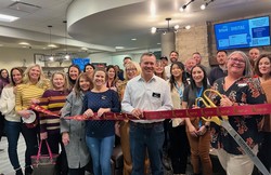 Ribbon cutting at the Superior branch of Blue Federal Credit Union