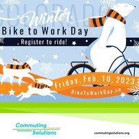 Bike to work day infographic