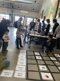 Superior youth participating in a game at STEM-A-THON