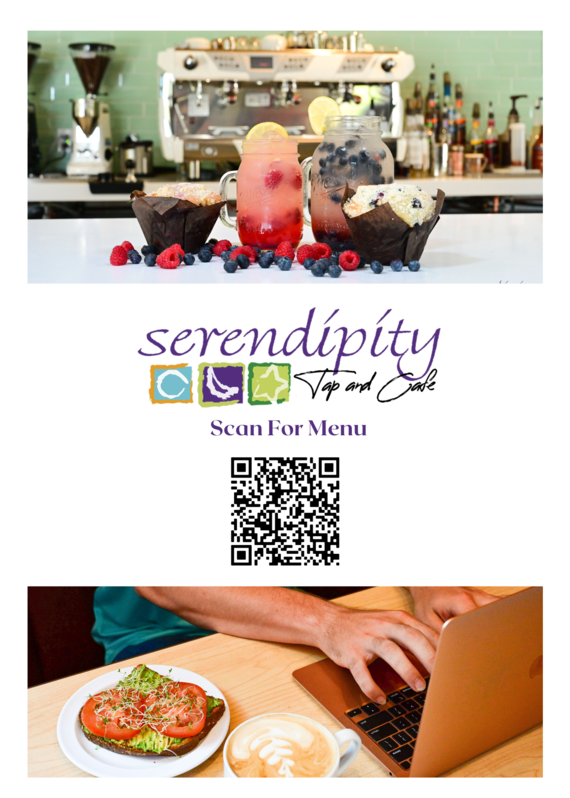 QR code for Serendipity Tap & Café menu