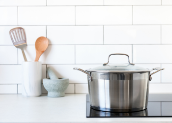 Cookware on an induction cooktop